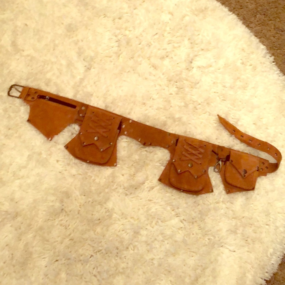 Festival Utility Belt-Suede